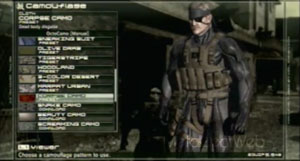 mimetiche metal gear solid 3